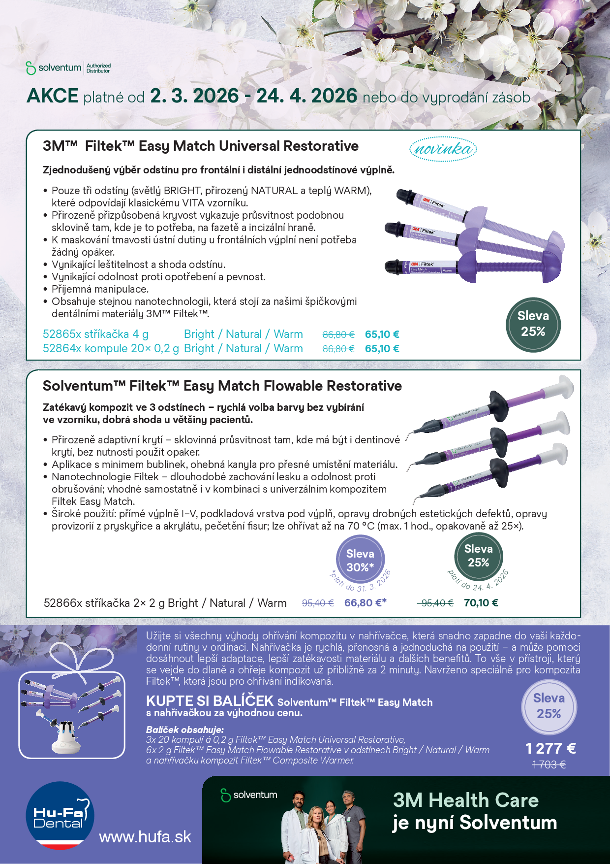 Akciové ponuky 3M Solventum