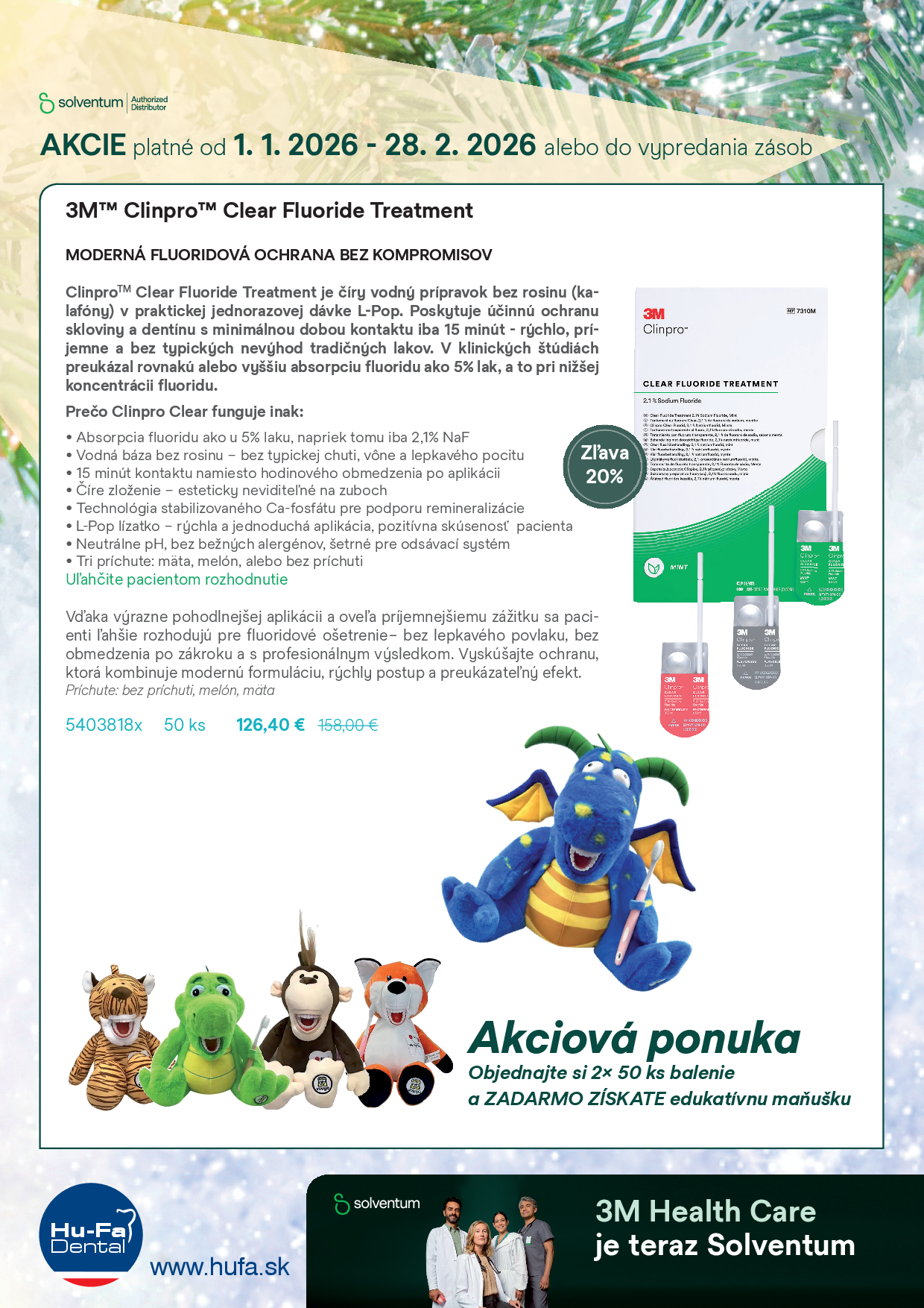 Akciové ponuky 3M Solventum