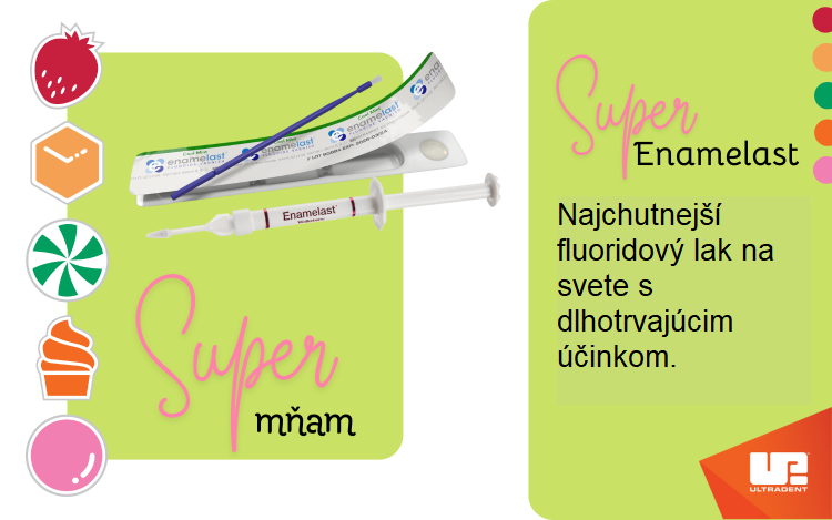 Kombinácia vynikajúceho uvoľňovania fluoridu a skvelej chuti